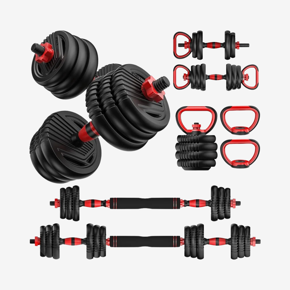 4-in-1 Adjustable Dumbbell Sets